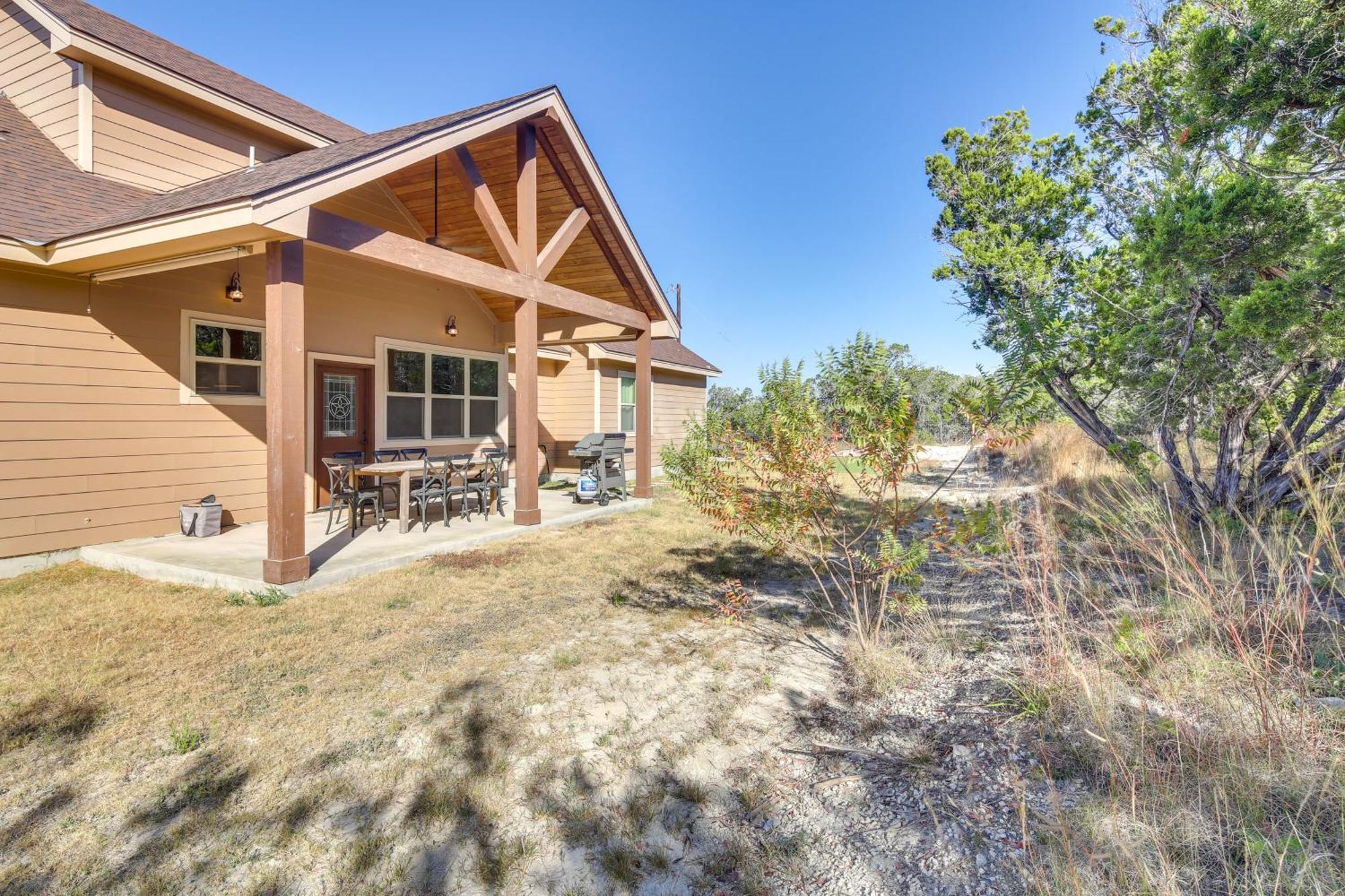 Scenic Views, Hot Tub Texas Hill Country Getaway! Villa Fischer Exterior photo