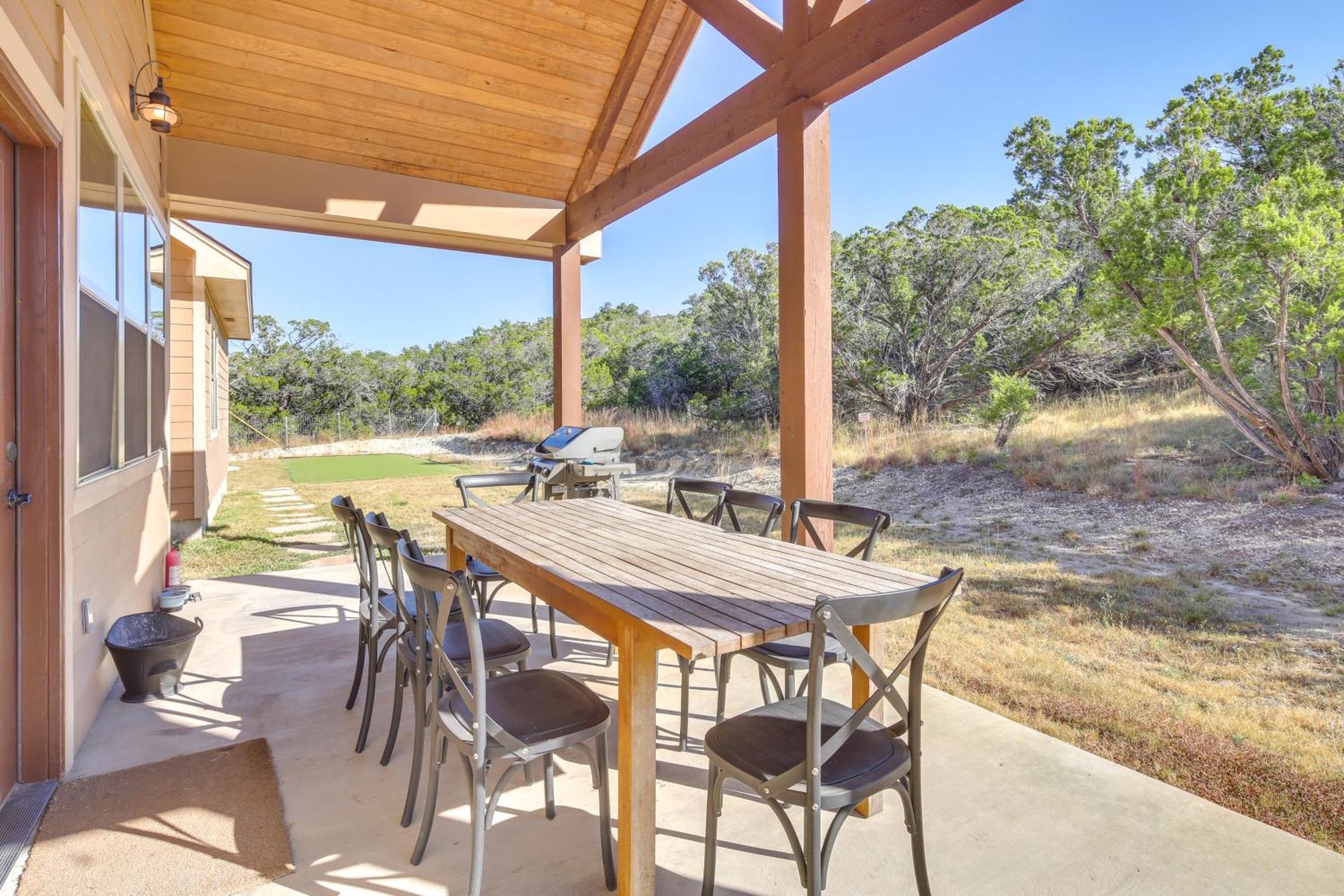 Scenic Views, Hot Tub Texas Hill Country Getaway! Villa Fischer Exterior photo